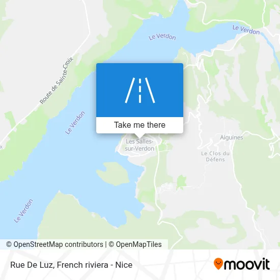 Rue De Luz map