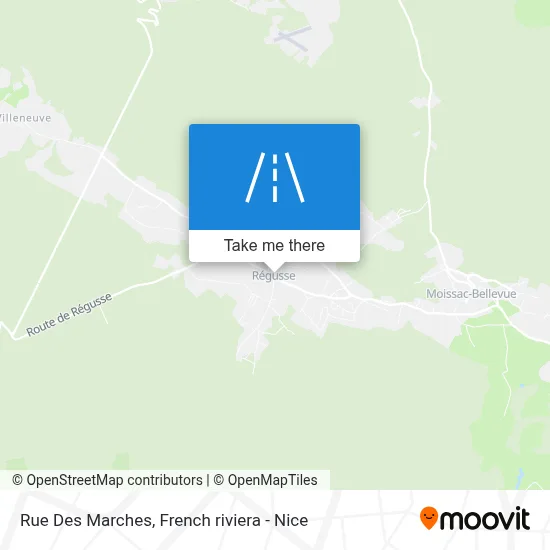 Rue Des Marches map