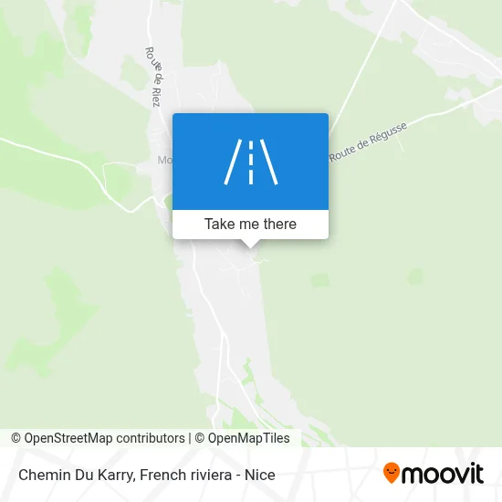 Chemin Du Karry map