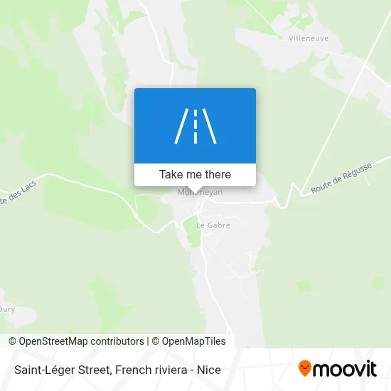 Rue Saint-Léger map