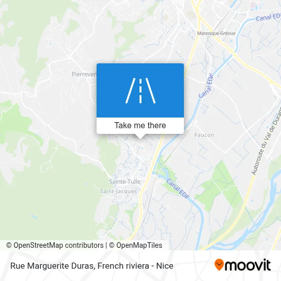 Rue Marguerite Duras map