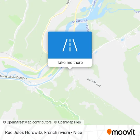 Mapa Rue Jules Horowitz