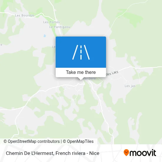 Chemin De L'Hermest map