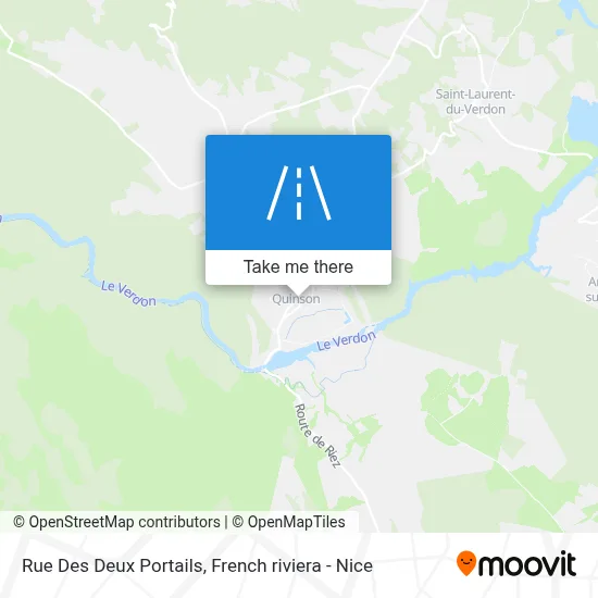 Rue Des Deux Portails map