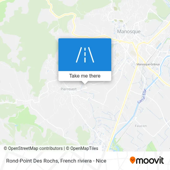Rond-Point Des Rochs map