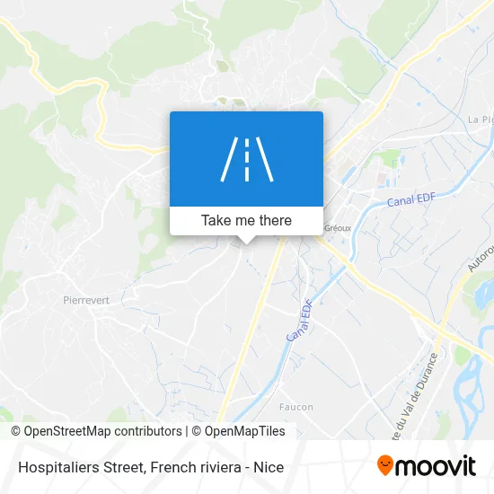 Rue Des Hospitaliers map