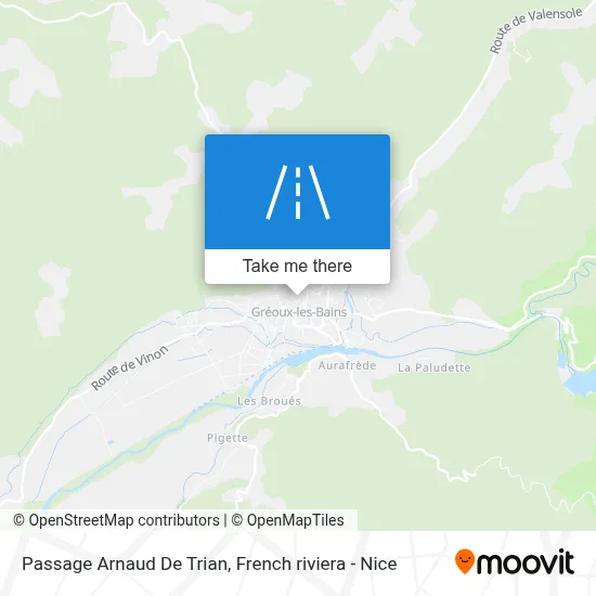 Passage Arnaud De Trian map