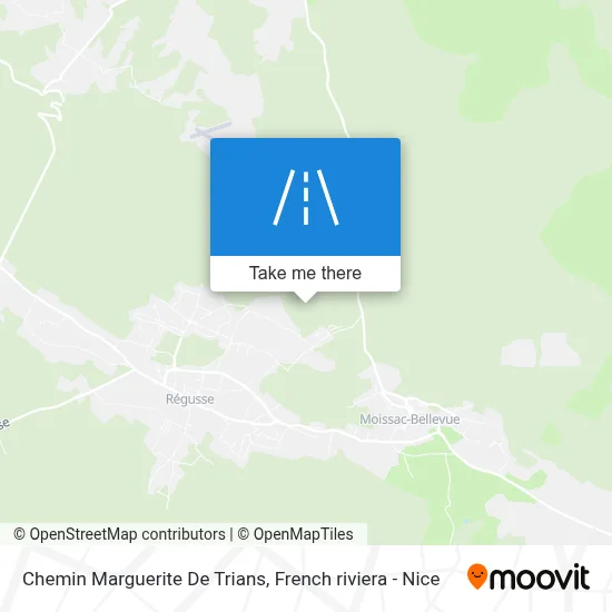 Chemin Marguerite De Trians map