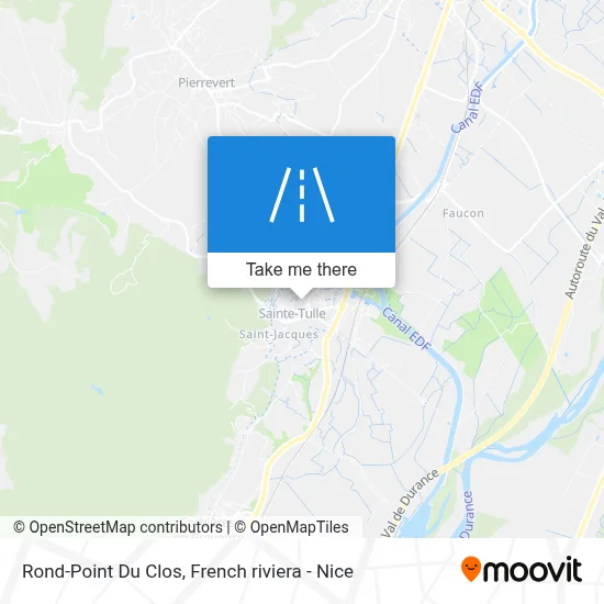 Rond-Point Du Clos map