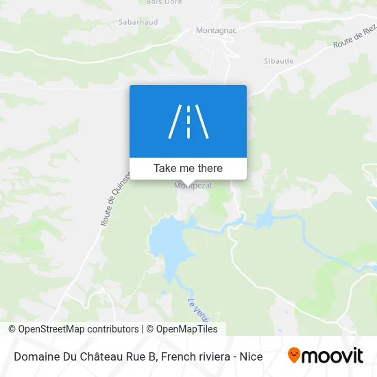 Domaine Du Château Rue B map