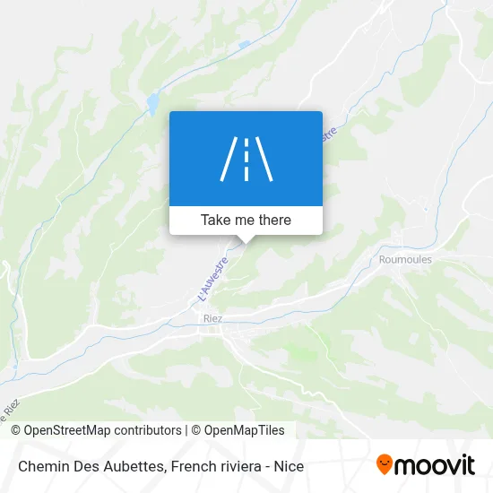 Chemin Des Aubettes map