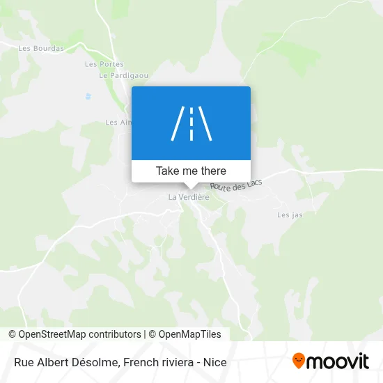 Rue Albert Désolme map