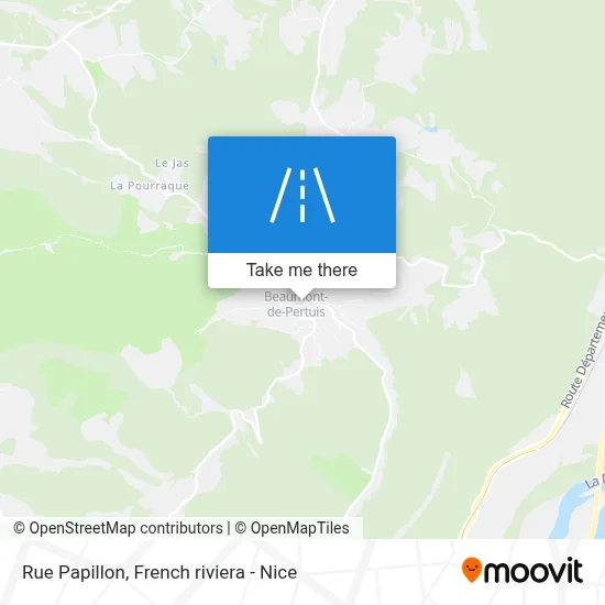 Rue Papillon map