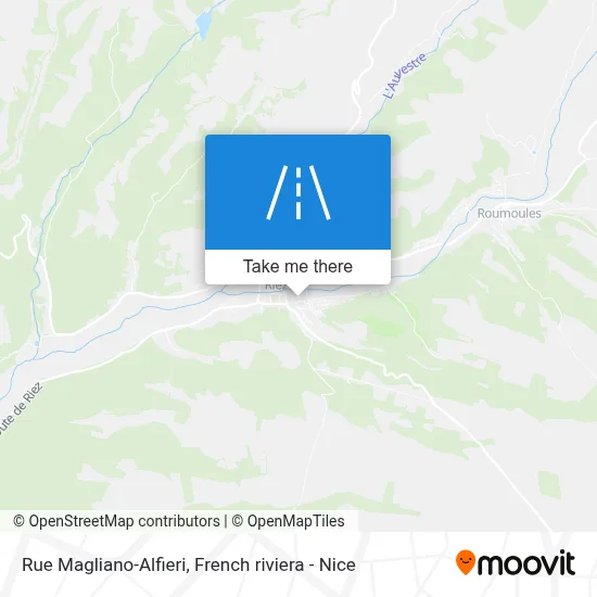 Rue Magliano-Alfieri map