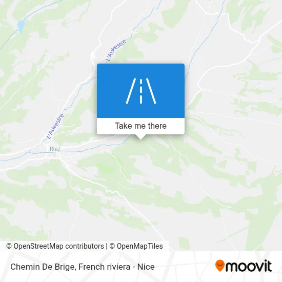 Chemin De Brige map