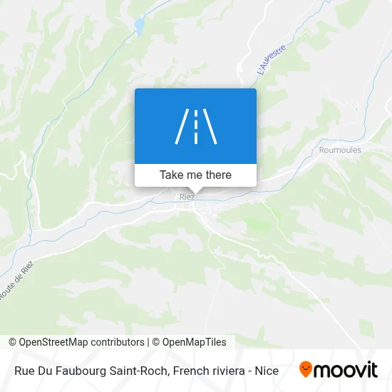 Rue Du Faubourg Saint-Roch map