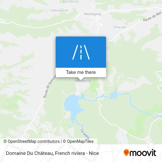Domaine Du Château map