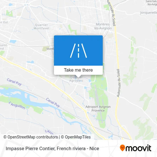 Impasse Pierre Contier map