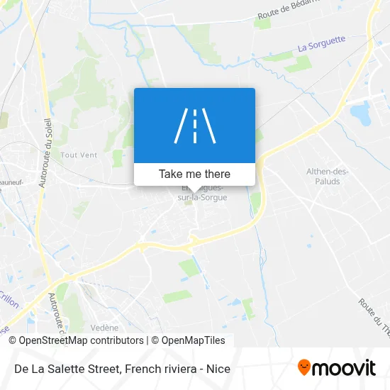 Rue De La Salette map