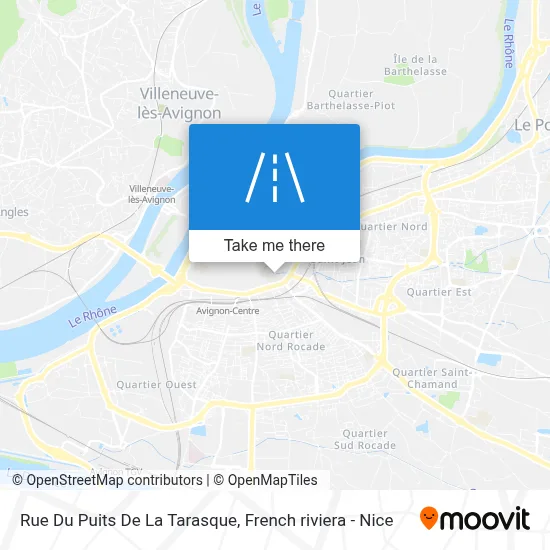 Rue Du Puits De La Tarasque map