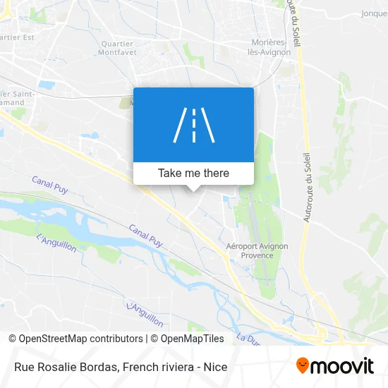 Rue Rosalie Bordas map