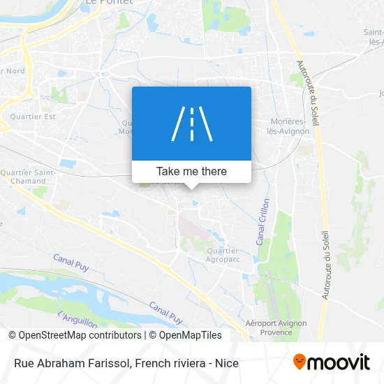Rue Abraham Farissol map