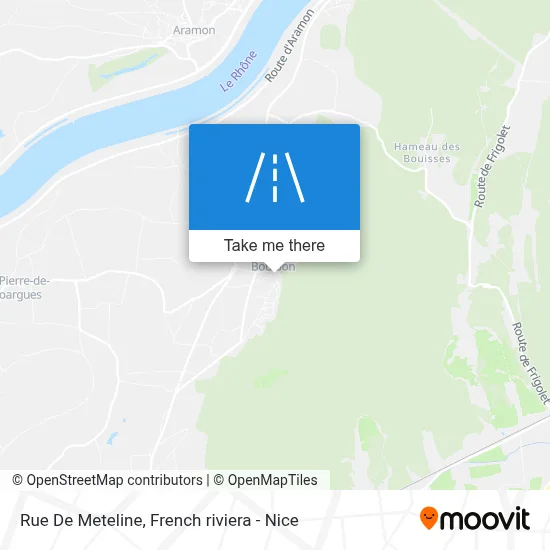 Rue De Meteline map