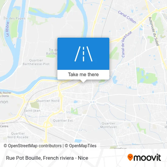 Rue Pot Bouille map