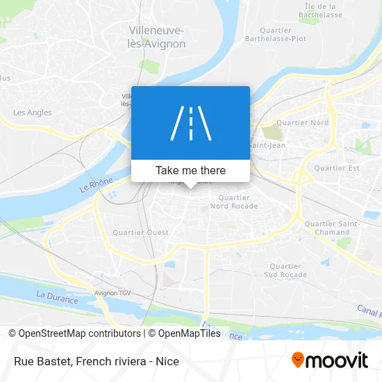 Rue Bastet map