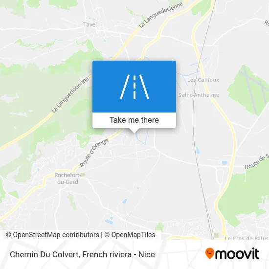 Chemin Du Colvert map