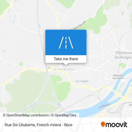 Rue De L'Auberte map