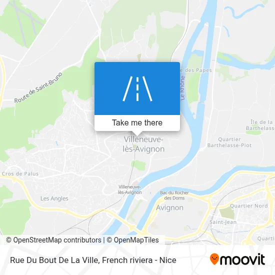 Rue Du Bout De La Ville map