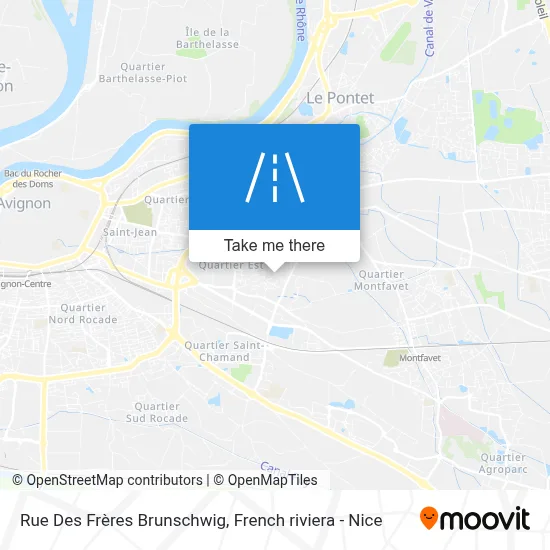 Rue Des Frères Brunschwig map