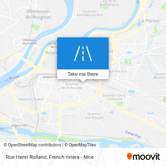 Rue Henri Rolland map