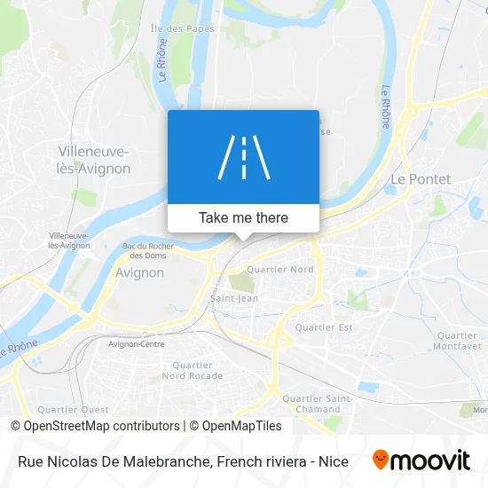 Rue Nicolas De Malebranche map