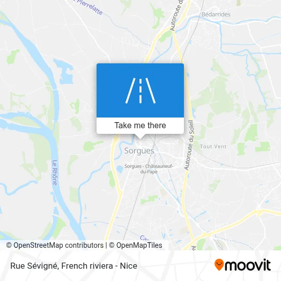 Rue Sévigné map