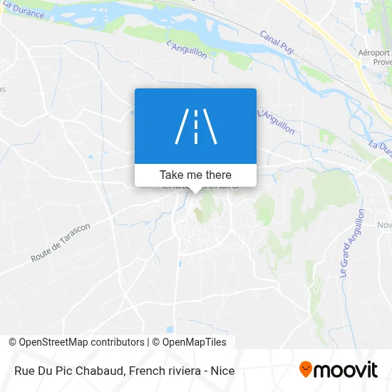 Mapa Rue Du Pic Chabaud