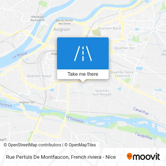 Rue Pertuis De Montfaucon map