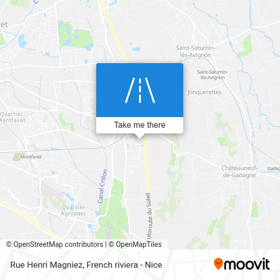 Rue Henri Magniez map