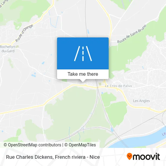 Rue Charles Dickens map