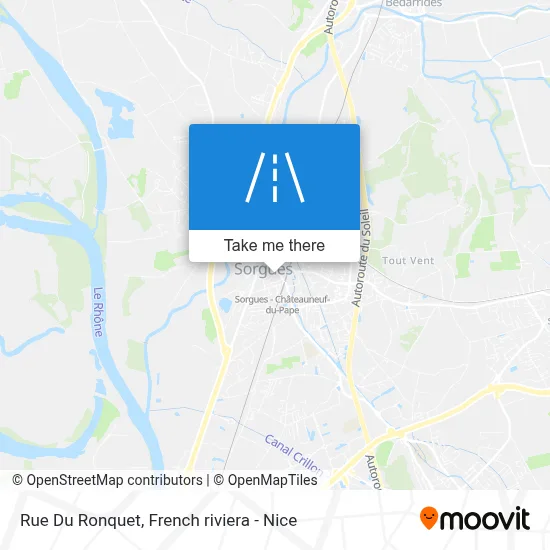 Rue Du Ronquet map