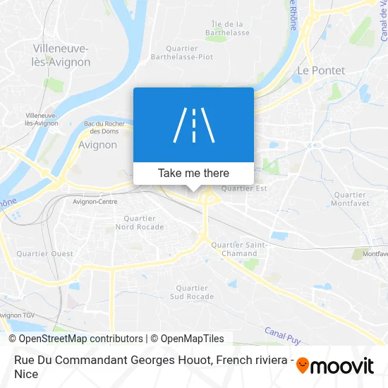 Rue Du Commandant Georges Houot map