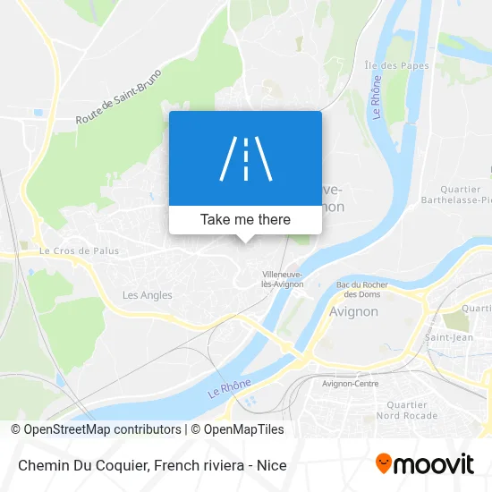 Chemin Du Coquier map
