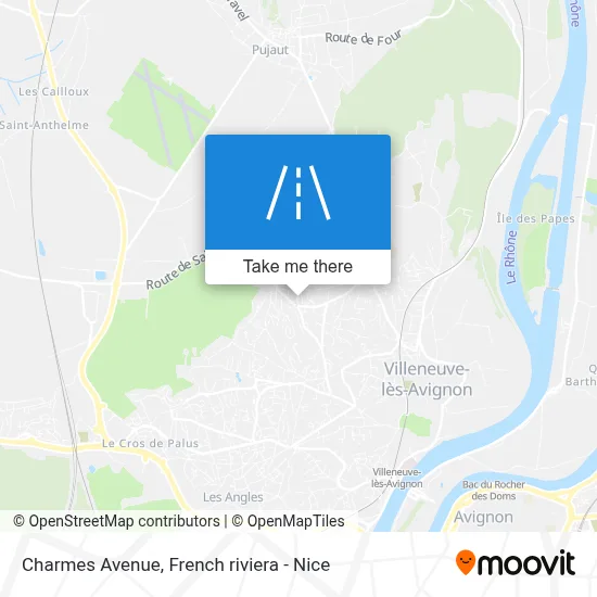 Avenue Des Charmes map