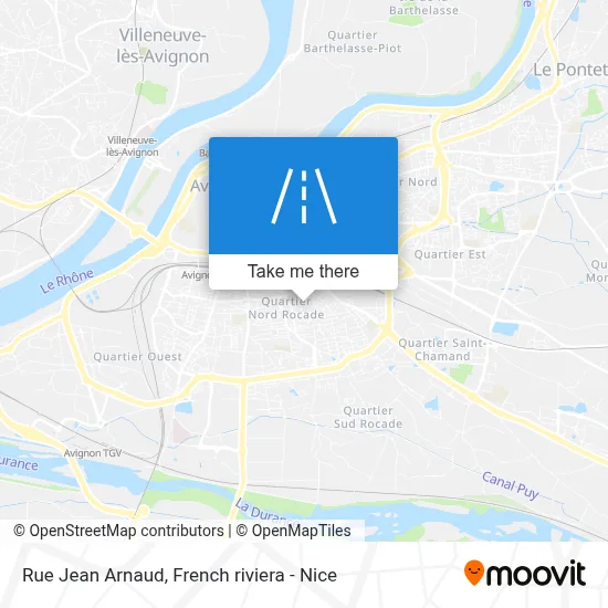 Rue Jean Arnaud map