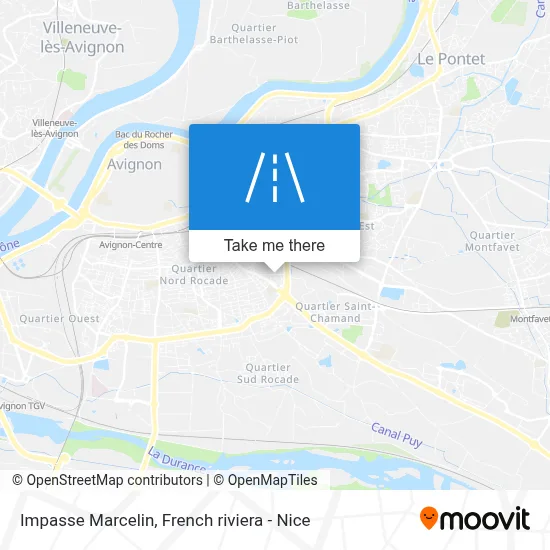 Impasse Marcelin map