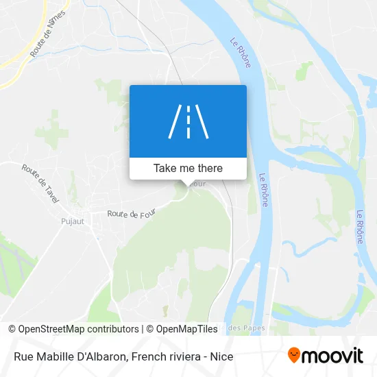 Rue Mabille D'Albaron map