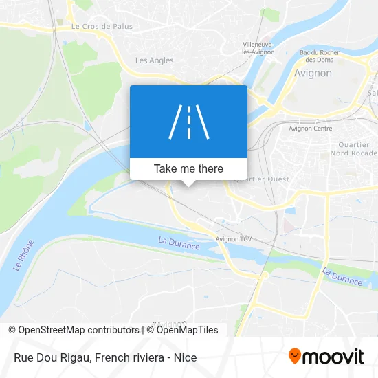 Rue Dou Rigau map