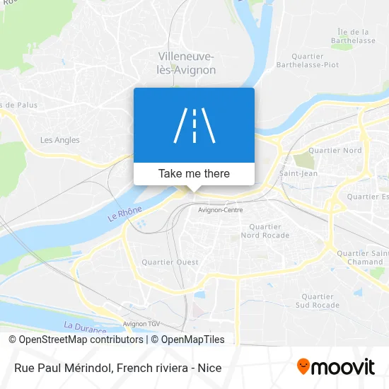 Rue Paul Mérindol map