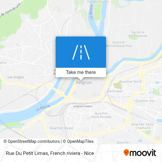 Mapa Rue Du Petit Limas